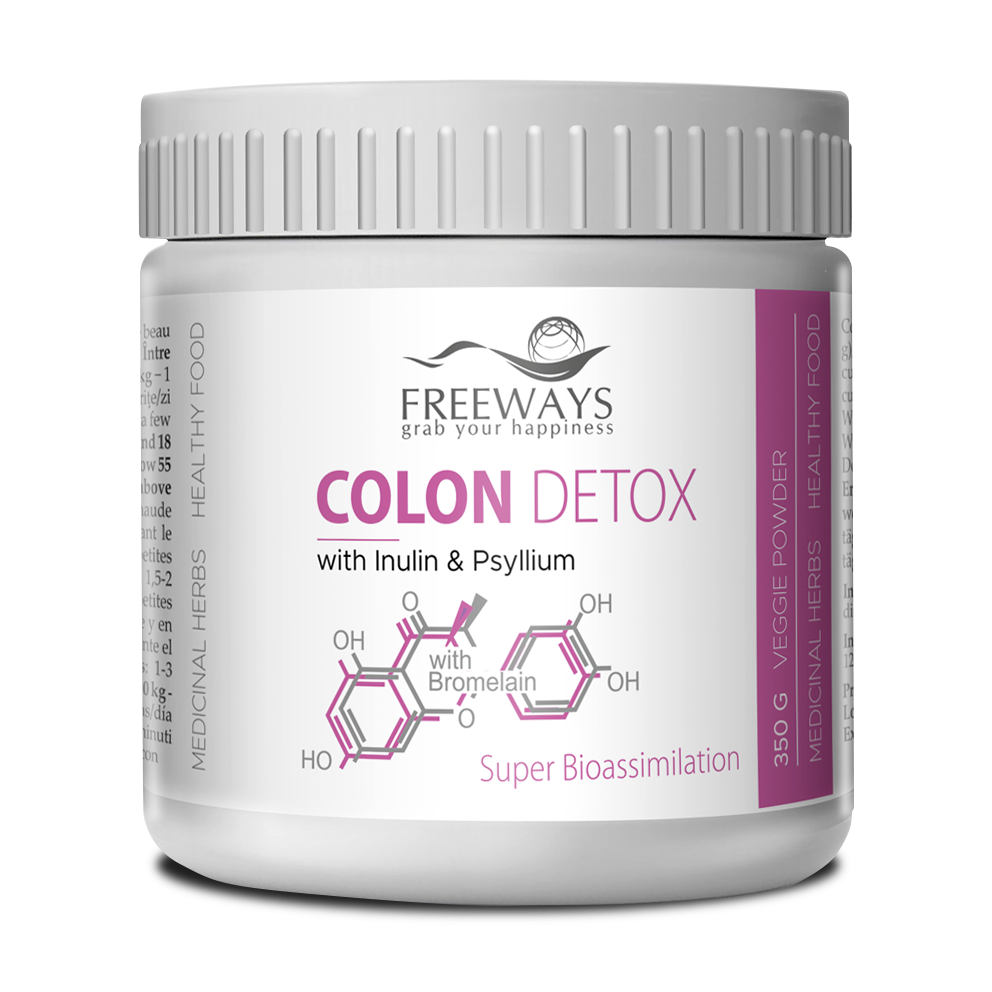 Colon Detox ( mg) supliment alimentar Ecologic Republica BIO, 90 capsule (53,5 g)