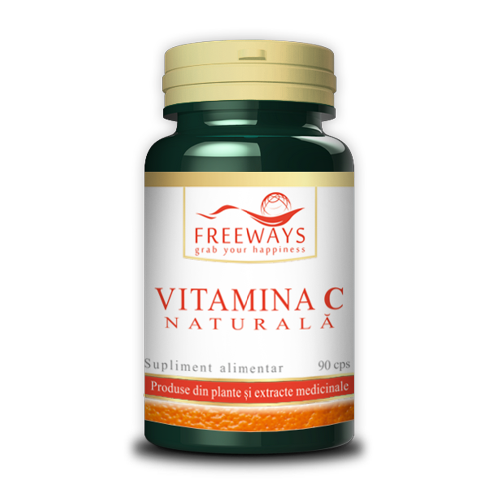 Vitamina C naturală, F, 60 capsule, Fares : Farmacia Tei online