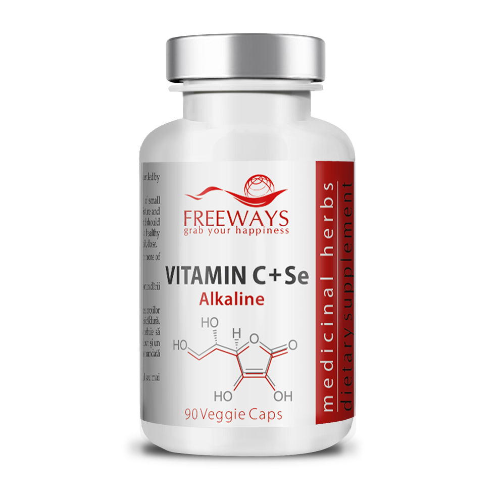 Vitamin C Alkaline + Se (90 cps)
